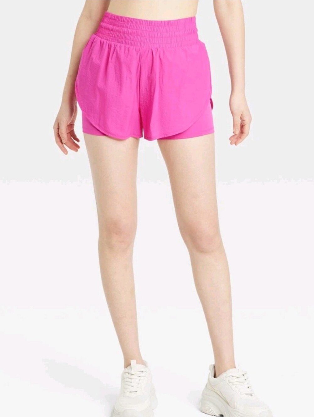 All In Motion Translucent Double Layer Tulip Shorts
